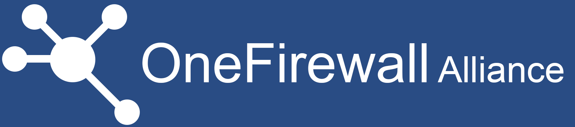 OneFirewall Alliance Full Logo 1900x420 Negative